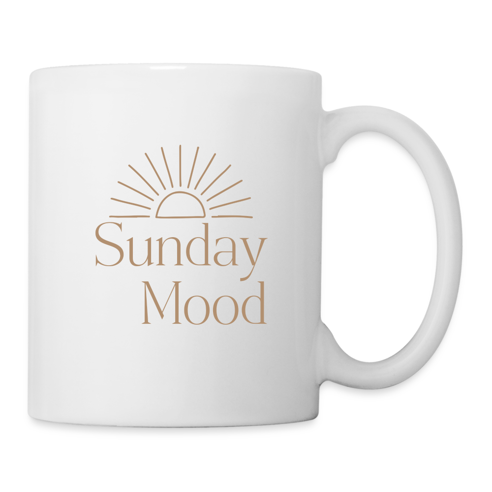 Tasse "Sunday Mood" - Weiß