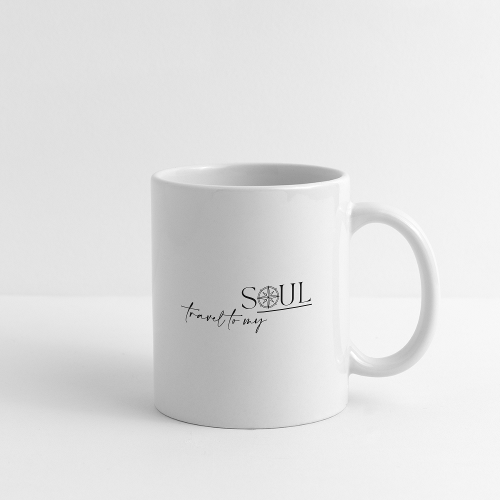 Tasse "travel to my soul" - Weiß