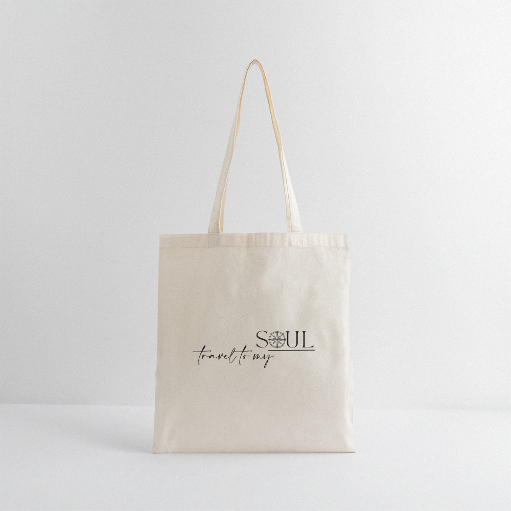 Stofftasche "travel to my soul" - Natur