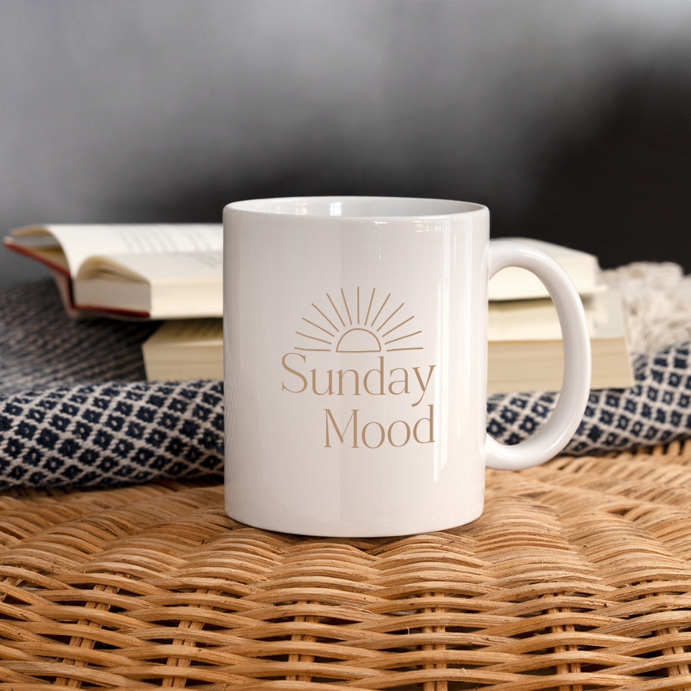 Tasse "Sunday Mood" - Weiß