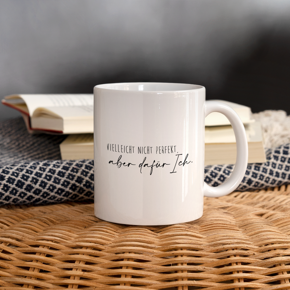 Tasse "Vielleicht nicht perfekt" - Weiß